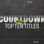 دانلود پروژه افترافکت شمارش معکوس و زیرنویس کاغذی Torn Paper Countdown - Top 10 Titles