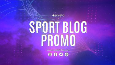 دانلود پروژه پریمیر تیزر تبلیغاتی ورزشی Sports Blog Promo