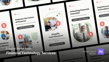 دانلود پروژه افترافکت ریلز اینستاگرام Social Media Reels