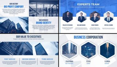 دانلود پروژه پریمیر پرزنتیشن Corporate Presentation