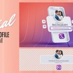 دانلود پروژه افترافکت معرفی پروفایل اینستاگرام Social Media Profile