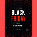 دانلود فایل لایه باز استوری اینستاگرام جمعه سیاه Super sale black friday