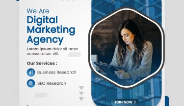 دانلود فایل لایه باز بنر پست اینستاگرام Digitalmarketing instagram