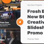 دانلود پروژه افترافکت معرفی شرکتCreative Agency Promo Presentation