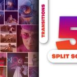 دانلود پروژه افترافکت ترنزیشن Multiscreen Transitions