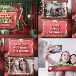 دانلود پروژه افترافکت تبریک کریسمس Christmas Greeting Scenes