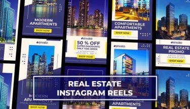 دانلود پروژه افترافکت ریلز اینستاگرام املاک Real Estate Instagram Reels