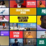 دانلود پروژه افترافکت اسلایدشو Colorful Multiscreen Slideshow