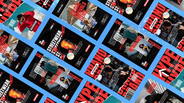 دانلود پروژه افترافکت ریلز اینستاگرام Typography Reels