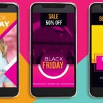 دانلود پروژه افترافکت 24 استوری جمعه سیاه Black Friday Stories Pack