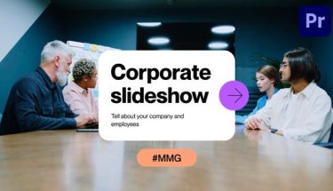 دانلود پروژه پریمیر اسلایدشو معرفی شرکت Corporate Slideshow
