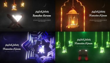 دانلود پروژه پریمیر پکیج تبریک ماه رمضان Ramadan Greetings Pack