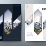 دانلود وکتور کاور کتاب Flyer book cover