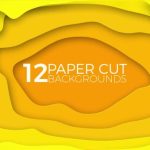 دانلود پروژه پریمیر بکگراند متحرک Paper Cut Backgrounds