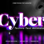 دانلود پروژه کیت متحرک سازی متن Cyber Techno Text