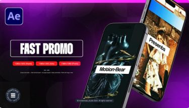 دانلود پروژه افترافکت وله سریع عمودی Vertical Fast Promo