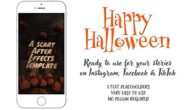 دانلود پروژه افترافکت استوری هالووین Happy Halloween