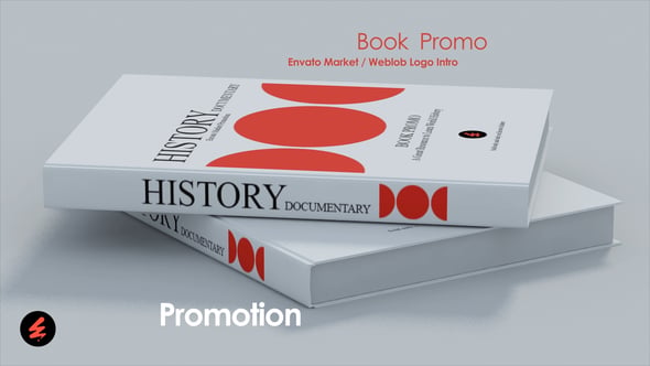 دانلود پروژه افترافکت کتاب Book Promo