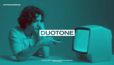 دانلود پروژه پریمیر اسلایدشو Duotone Slideshow