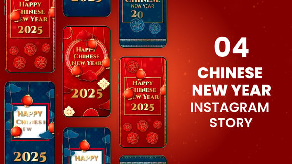دانلود پروژه افترافکت استوری سال نو چینی Chinese New Year