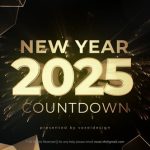 دانلود پروژه افترافکت شمارش معکوس سال نو New Year Countdown