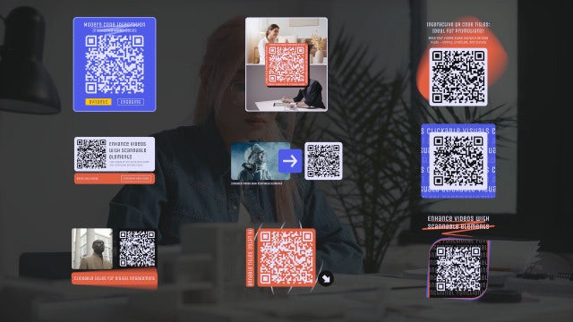 دانلود پروژه پریمیر کیوآرکد Interactive QR Code Design